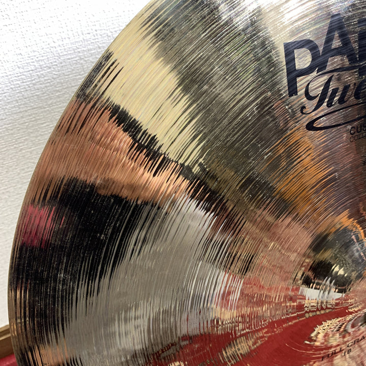 Paiste Twenty Custom Collection 18" Full Crash Cymbal 1,600g 2014 Swiss As-Is