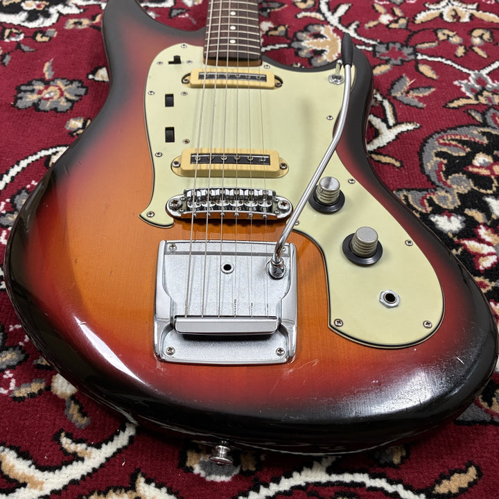 1966-1967 Yamaha SG-2 Sunburst MIJ Nippon Gakki Offset Vintage Electric Guitar