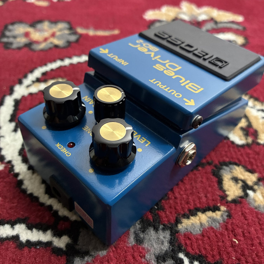 BOSS BD-2 Blues Driver Overdrive Guitar Effects Pedal w/ Original Box Excellent