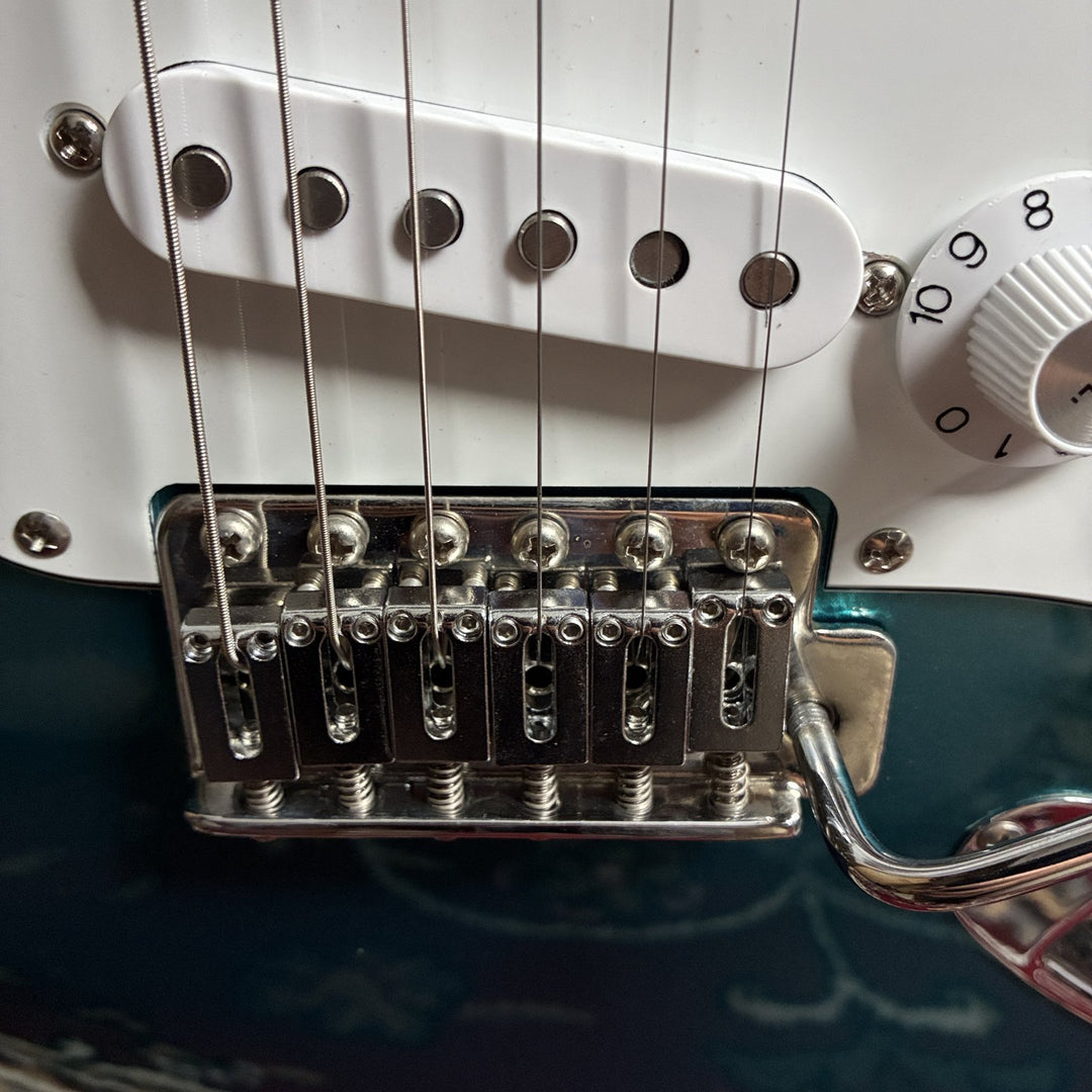 2007 CoolZ ZST-1 Stratocaster Fujigen CFS Teal Metallic MIJ Upgraded Wiring