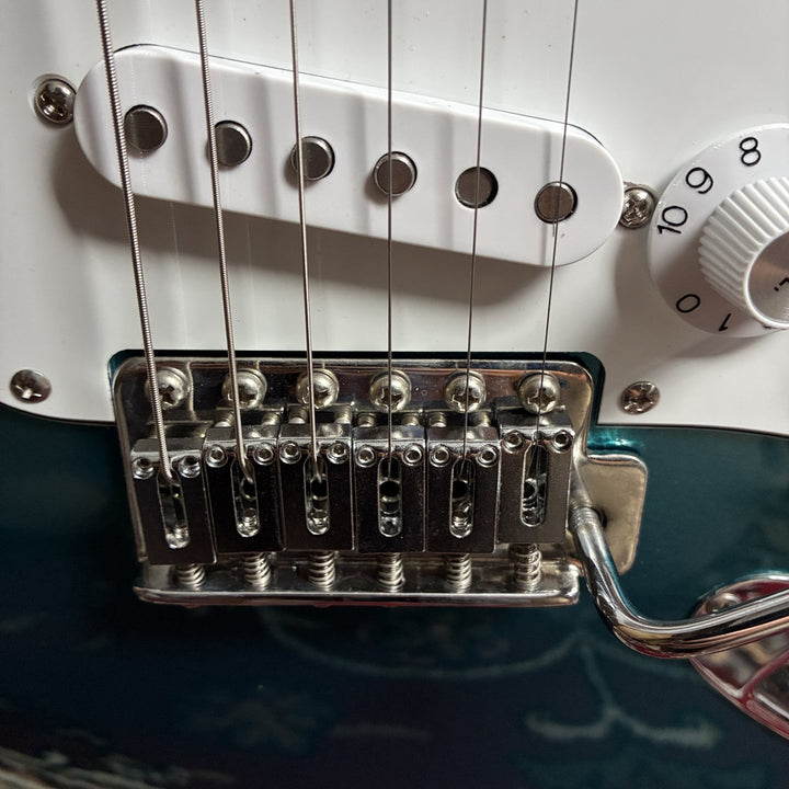 2007 CoolZ ZST-1 Stratocaster Fujigen CFS Teal Metallic MIJ Upgraded Wiring
