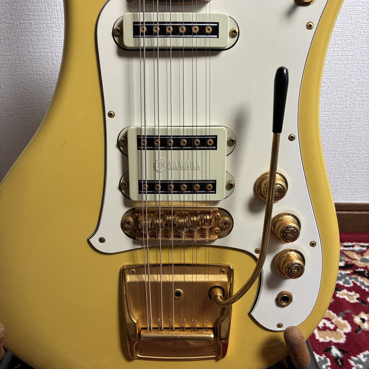 1995-96 Yamaha SG-12AS Flying Samurai 12-String Vintage Yellow MIJ w/OHSC Japan