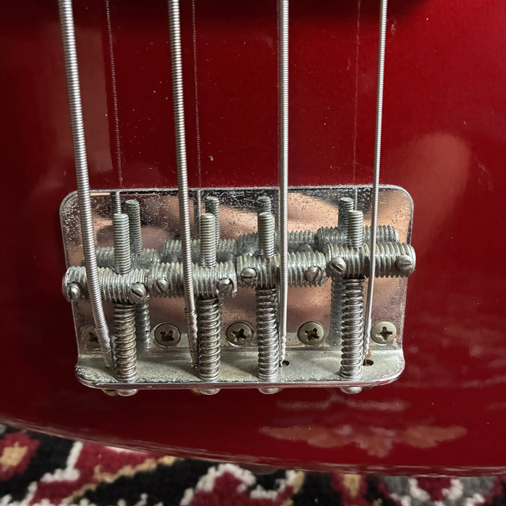1984 Tokai JB-45 Jazz Sound Jazz Bass Candy Apple Red MIJ Japan w/ Soft Case