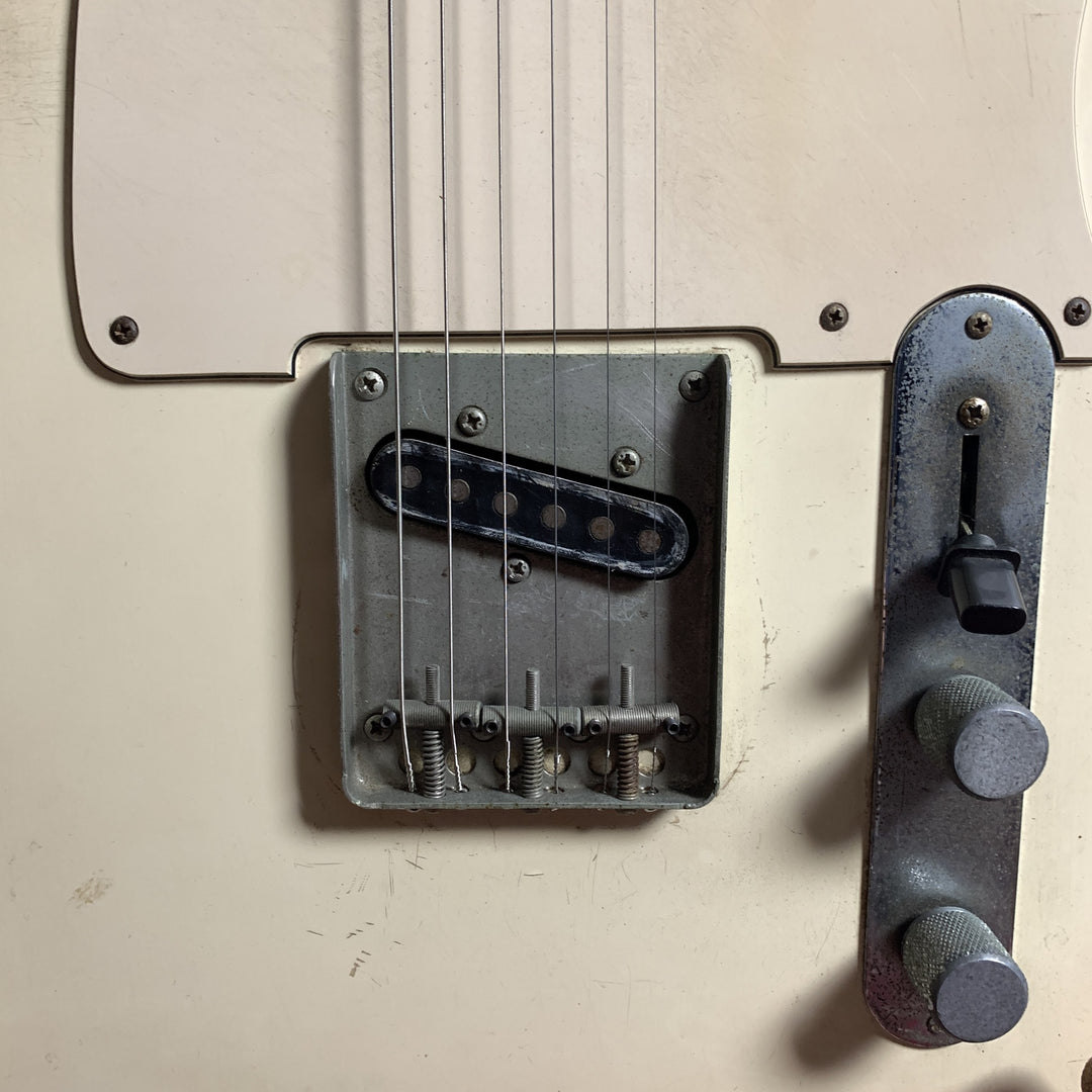 Greco TE-350 Ivory White Electric Guitar 1970s MIJ TL-Style As-Is