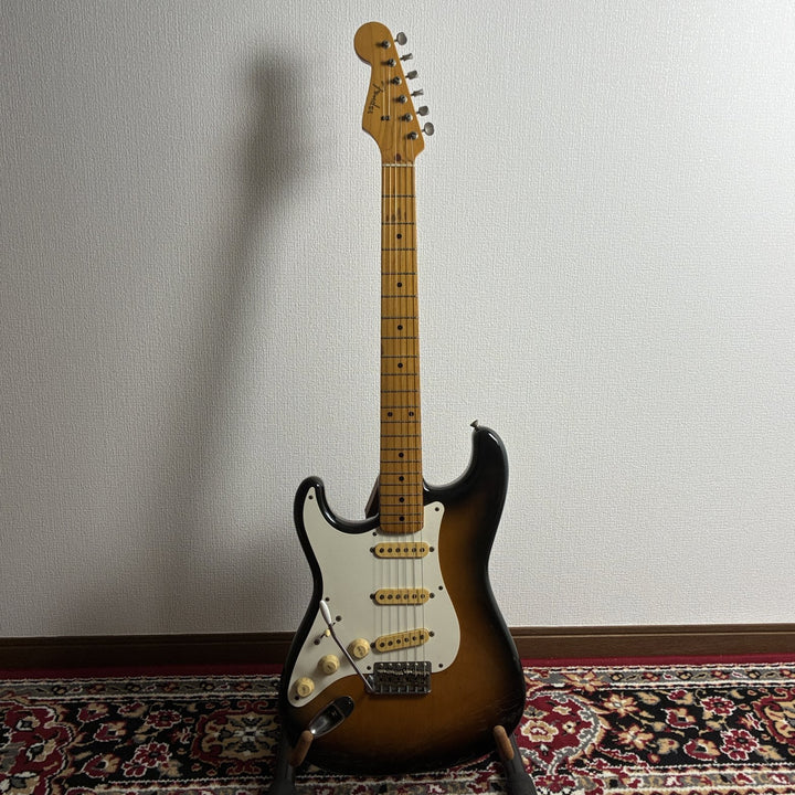 1991 Fender Japan ST-57L Lefty Left-Handed Stratocaster Sunburst MIJ Fujigen