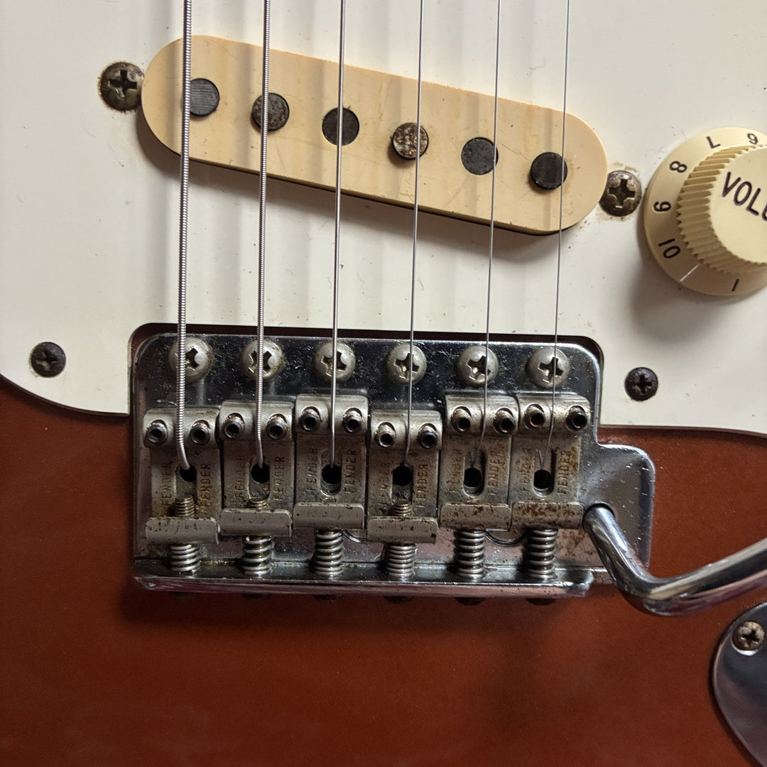 1989-1990 Fender Japan ST-500VM Stratocaster Copper Metallic 22-Fret MIJ Fujigen