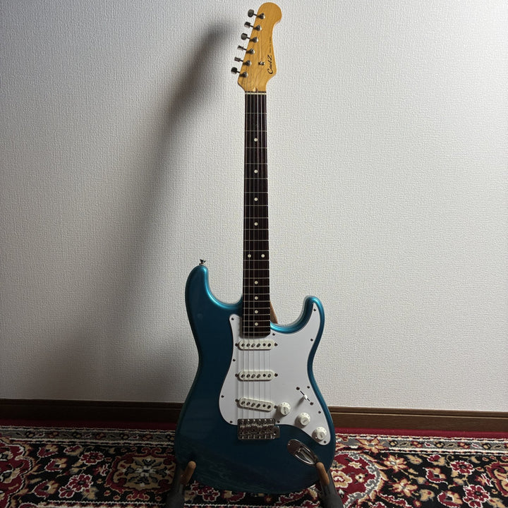 2014 CoolZ ZST-1R Stratocaster Teal Blue Metallic MIJ Fujigen CFS w/Soft Case