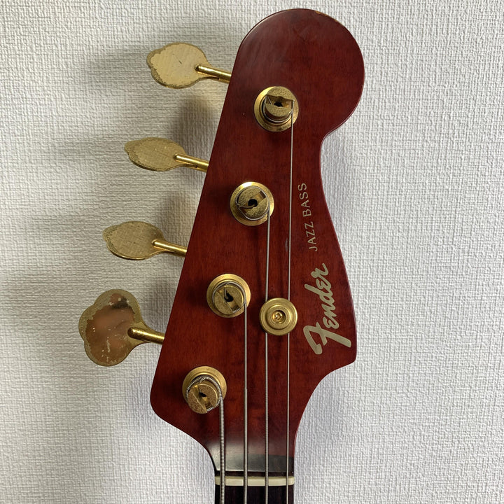1993-1994 Fender Japan JBG-70 Jazz Bass Satin Red Gold Hardware MIJ Fujigen