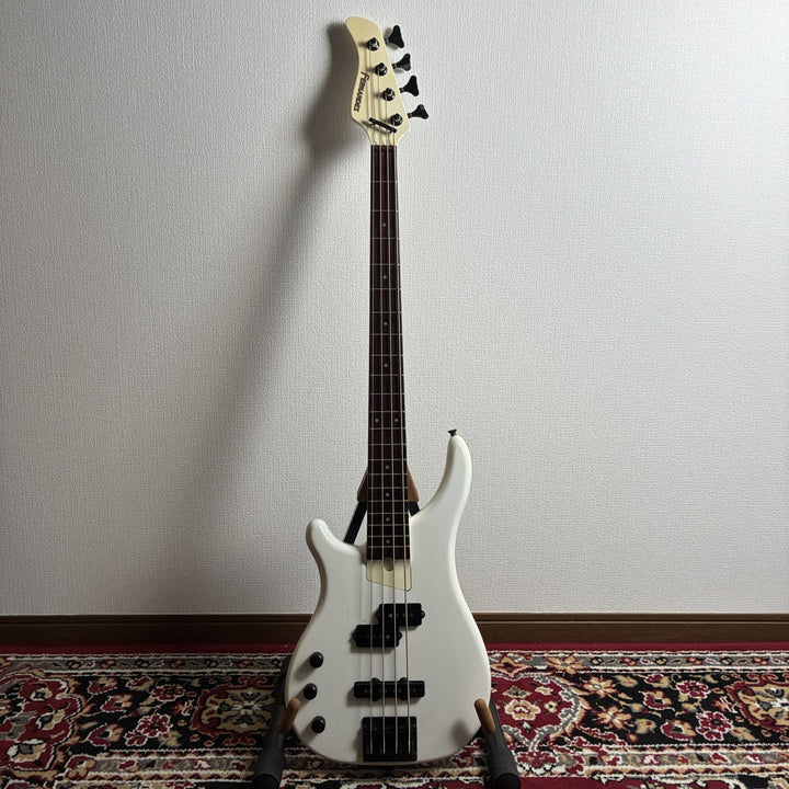 1980s-90s Fernandes FRB-45 Revolver Bass Left-Handed PJ White MIJ Japan Lefty