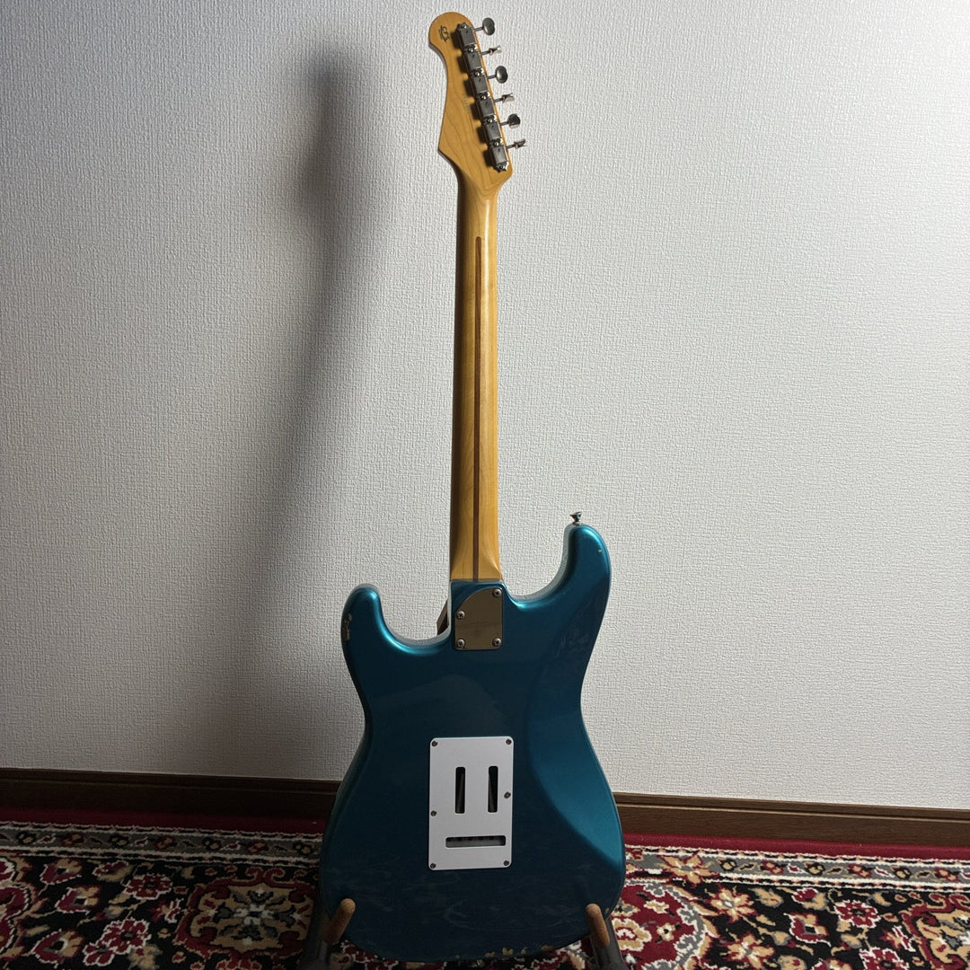 2014 CoolZ ZST-1R Stratocaster Teal Blue Metallic MIJ Fujigen CFS w/Soft Case