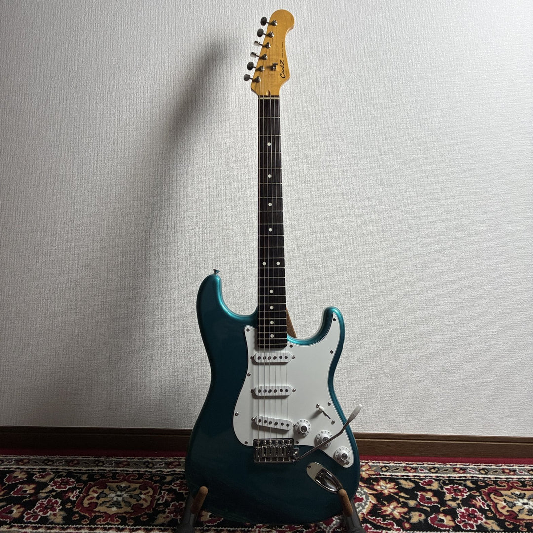 2007 CoolZ ZST-1 Stratocaster Fujigen CFS Teal Metallic MIJ Upgraded Wiring