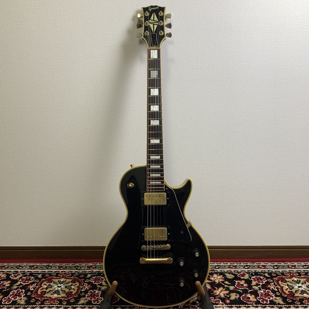 1988 Greco EGC68-60 Les Paul Custom Type Black Mint Collection MIJ w/ Hard Case
