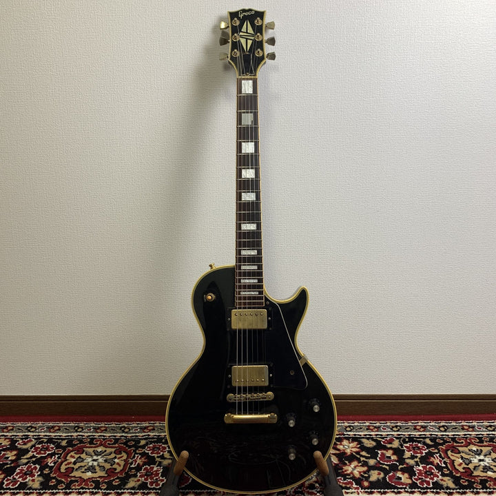 1988 Greco EGC68-60 Les Paul Custom Type Black Mint Collection MIJ w/ Hard Case