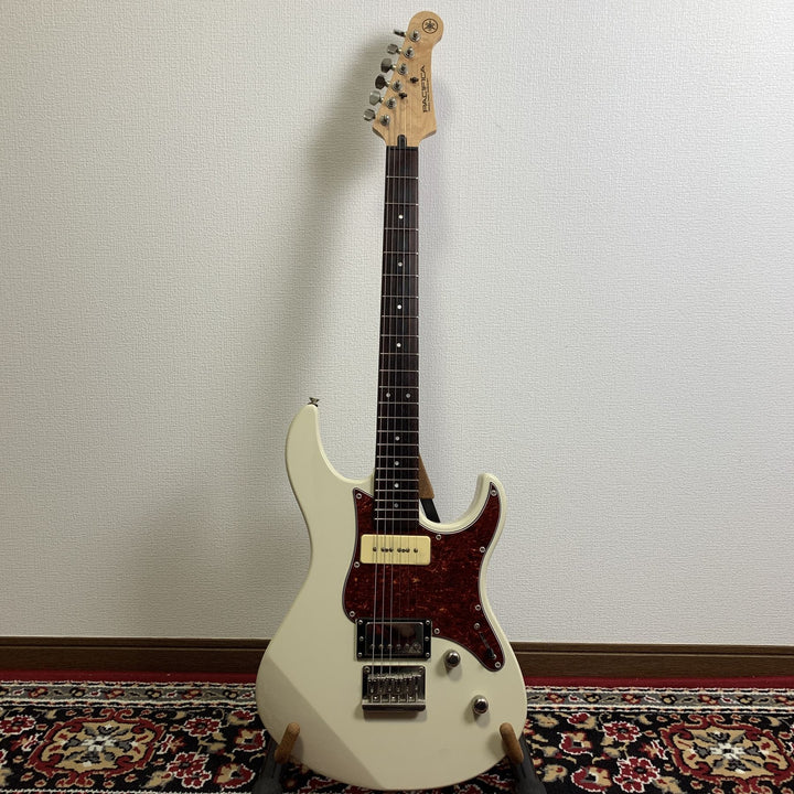 2018 Yamaha Pacifica PAC311H Vintage White P-90 Humbucker Hardtail w/ Soft Case