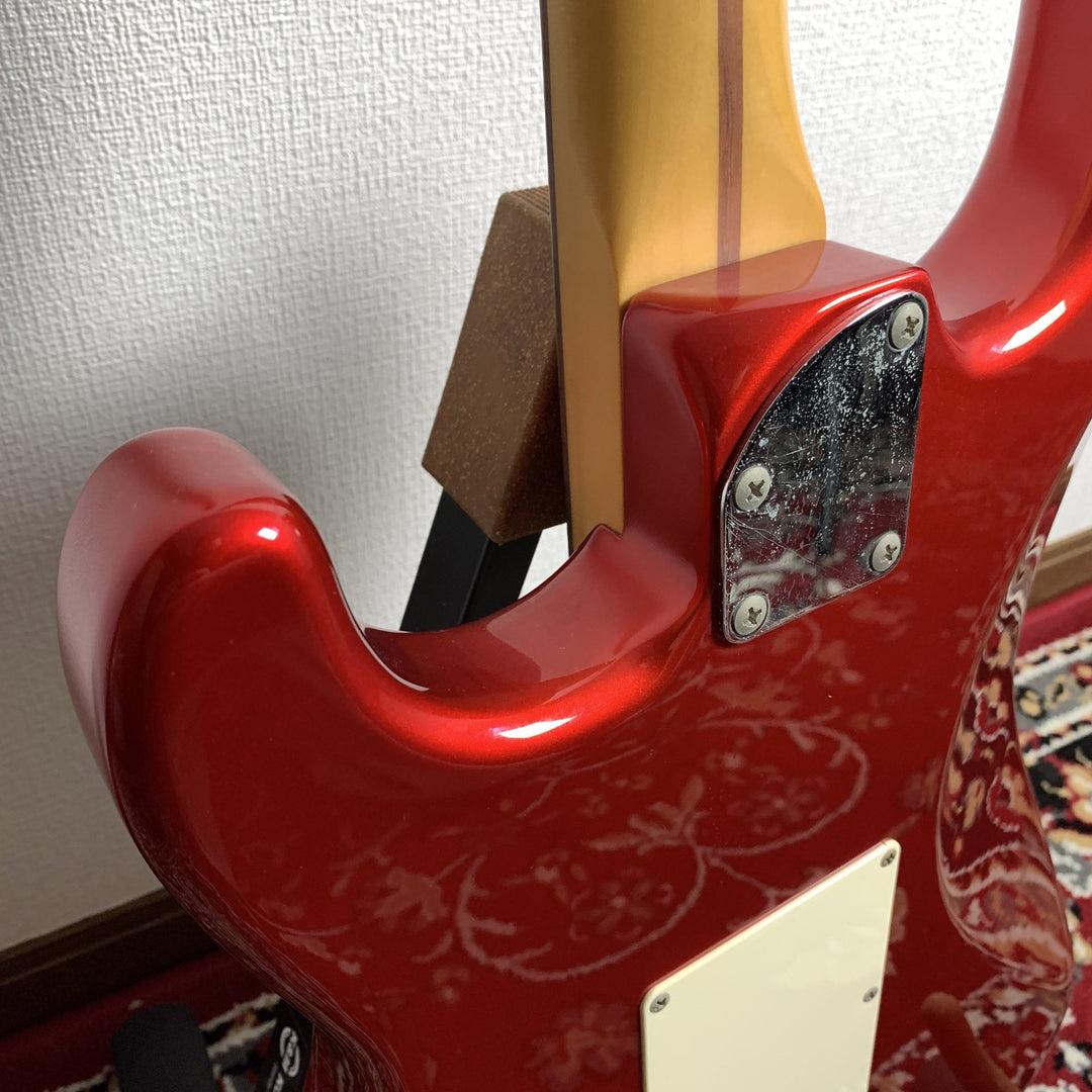 2009 CoolZ ZST-M1R Candy Apple Red Medium Scale S-Style Fujigen Japan w/ Gig Bag