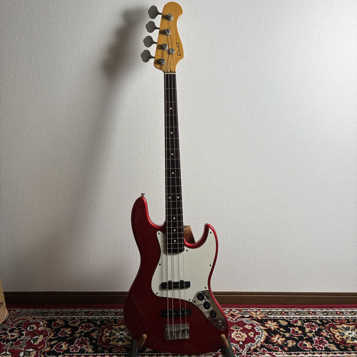 2012 CoolZ ZJB-M1R Medium Scale Jazz Bass Candy Apple Red MIJ Fujigen CFS