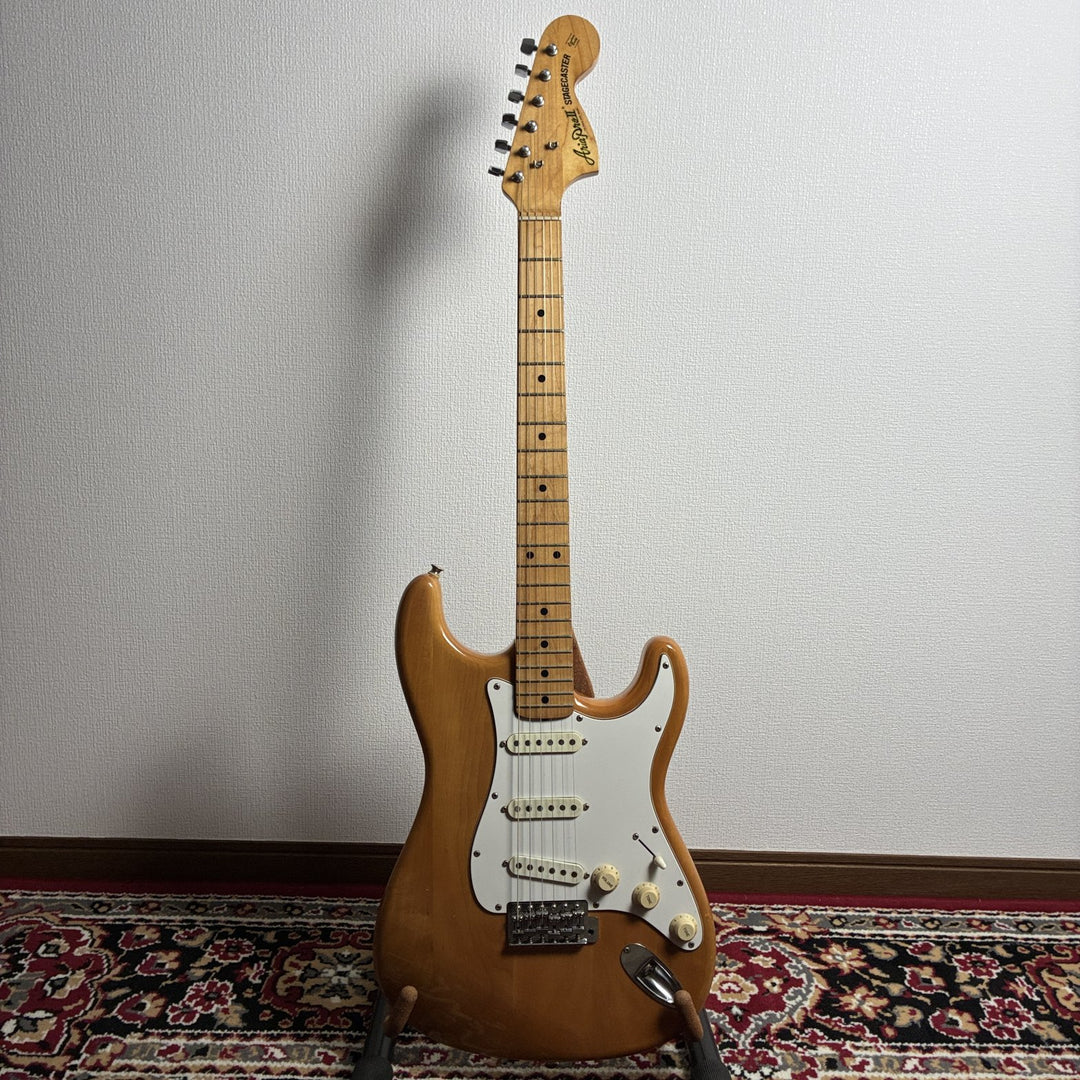 1977-1980 Aria Pro II ST-500 Stagecaster Natural MIJ Matsumoku Vintage Strat