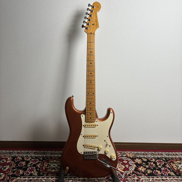 1989-1990 Fender Japan ST-500VM Stratocaster Copper Metallic 22-Fret MIJ Fujigen