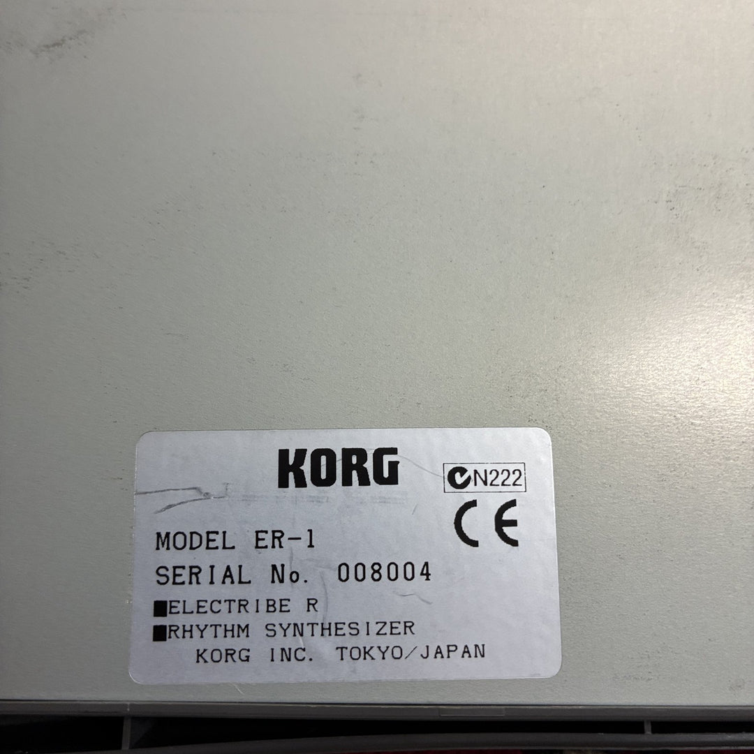 Korg Electribe R ER-1 Rhythm Synthesizer Drum Machine Original Non-mkII w/ PSU