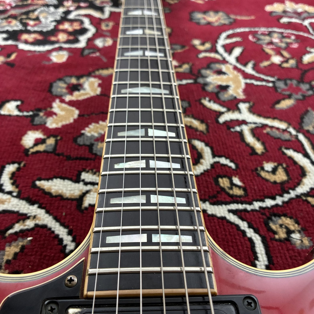1977-1981 Yamaha SG-1000 Lefty Left-Handed Cherry Sunburst MIJ Vintage w/ Case