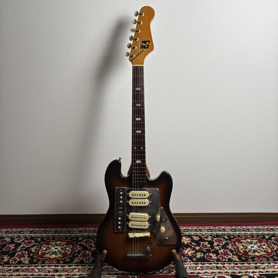 1960s Guyatone LG-140T 4 Pickup Electric Guitar Sunburst Vintage MIJ Japan