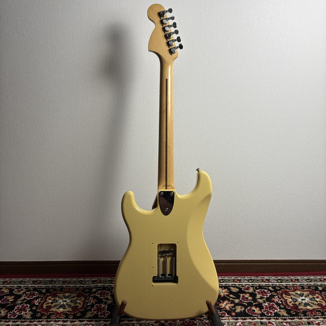 1993-94 Fender Japan ST72-53 Order Made Stratocaster Yellow White MIJ Fujigen