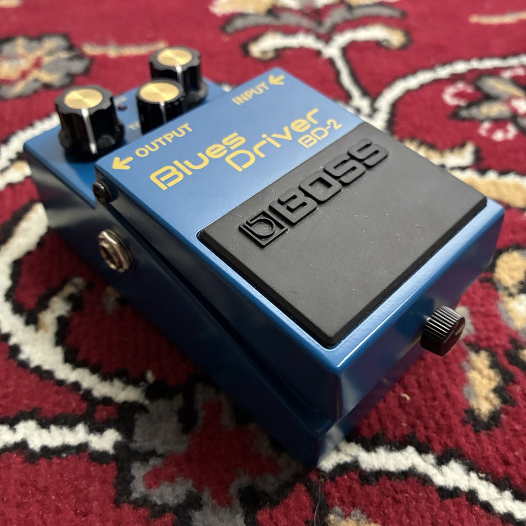 BOSS BD-2 Blues Driver Overdrive Guitar Effects Pedal w/ Original Box Excellent