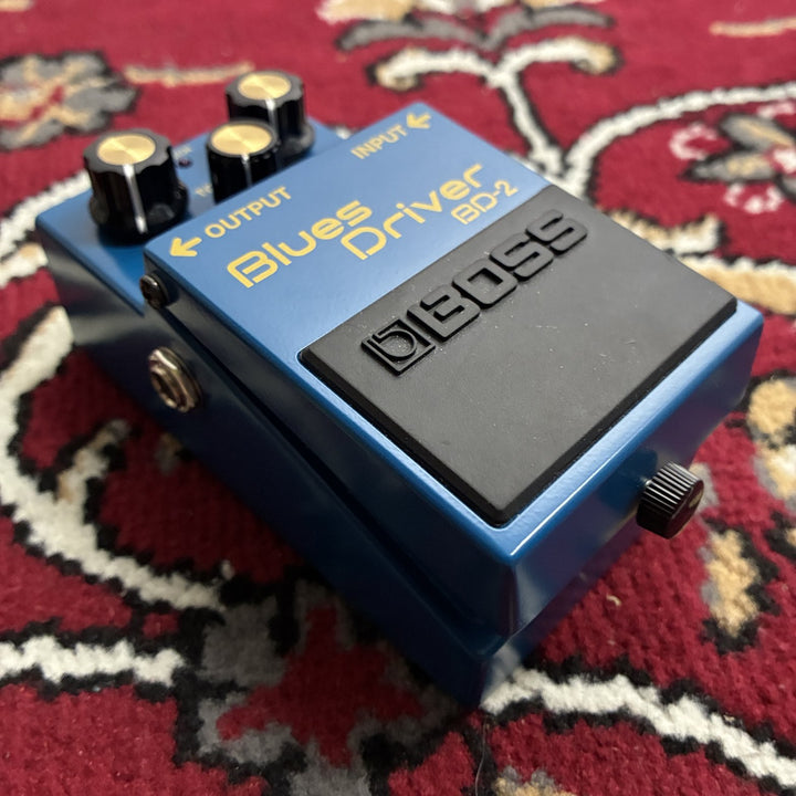 BOSS BD-2 Blues Driver Overdrive Guitar Effects Pedal w/ Original Box Excellent