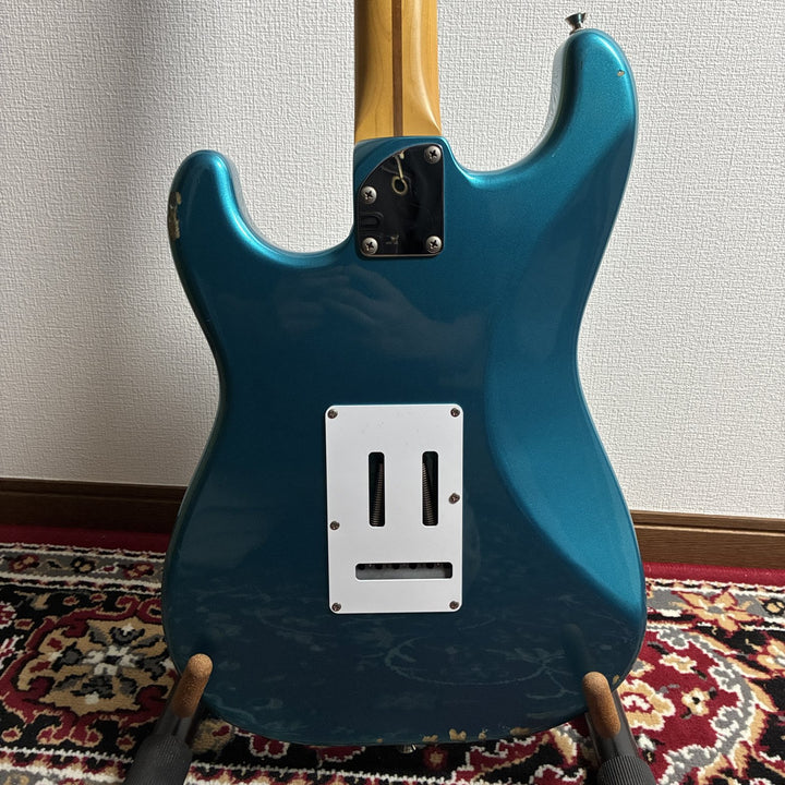 2014 CoolZ ZST-1R Stratocaster Teal Blue Metallic MIJ Fujigen CFS w/Soft Case