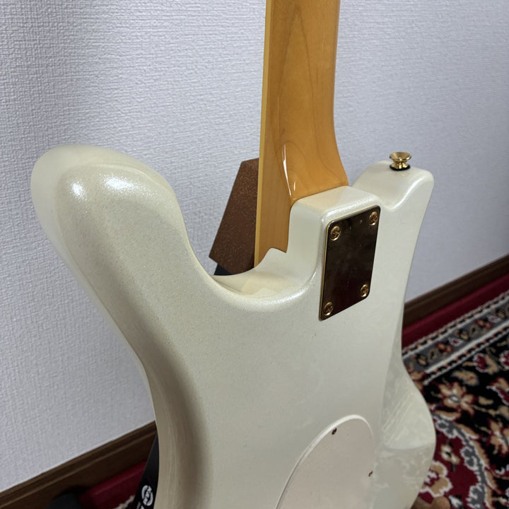 2000s Yamaha SGV1200 Flying Samurai Offset Pearl Snow White Gold HW w/ OHSC