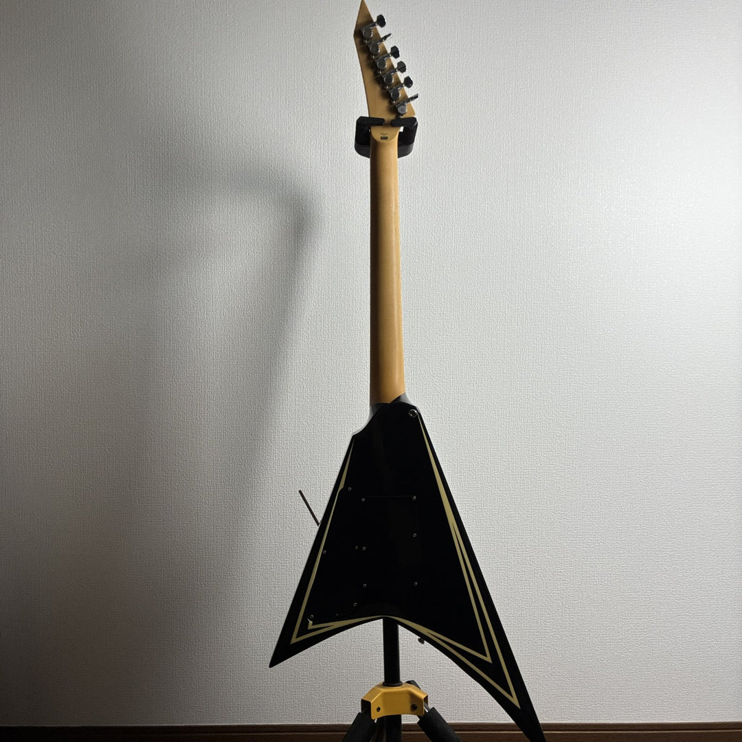 2005 Edwards E-ALEXI Sawtooth Alexi Laiho Black White Pinstripe MIJ Floyd Rose