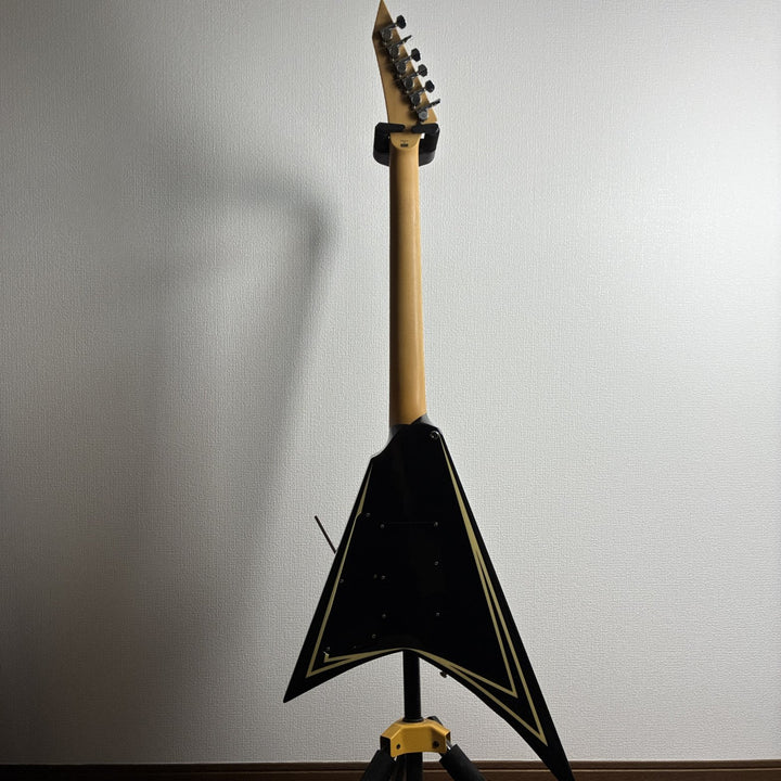 2005 Edwards E-ALEXI Sawtooth Alexi Laiho Black White Pinstripe MIJ Floyd Rose