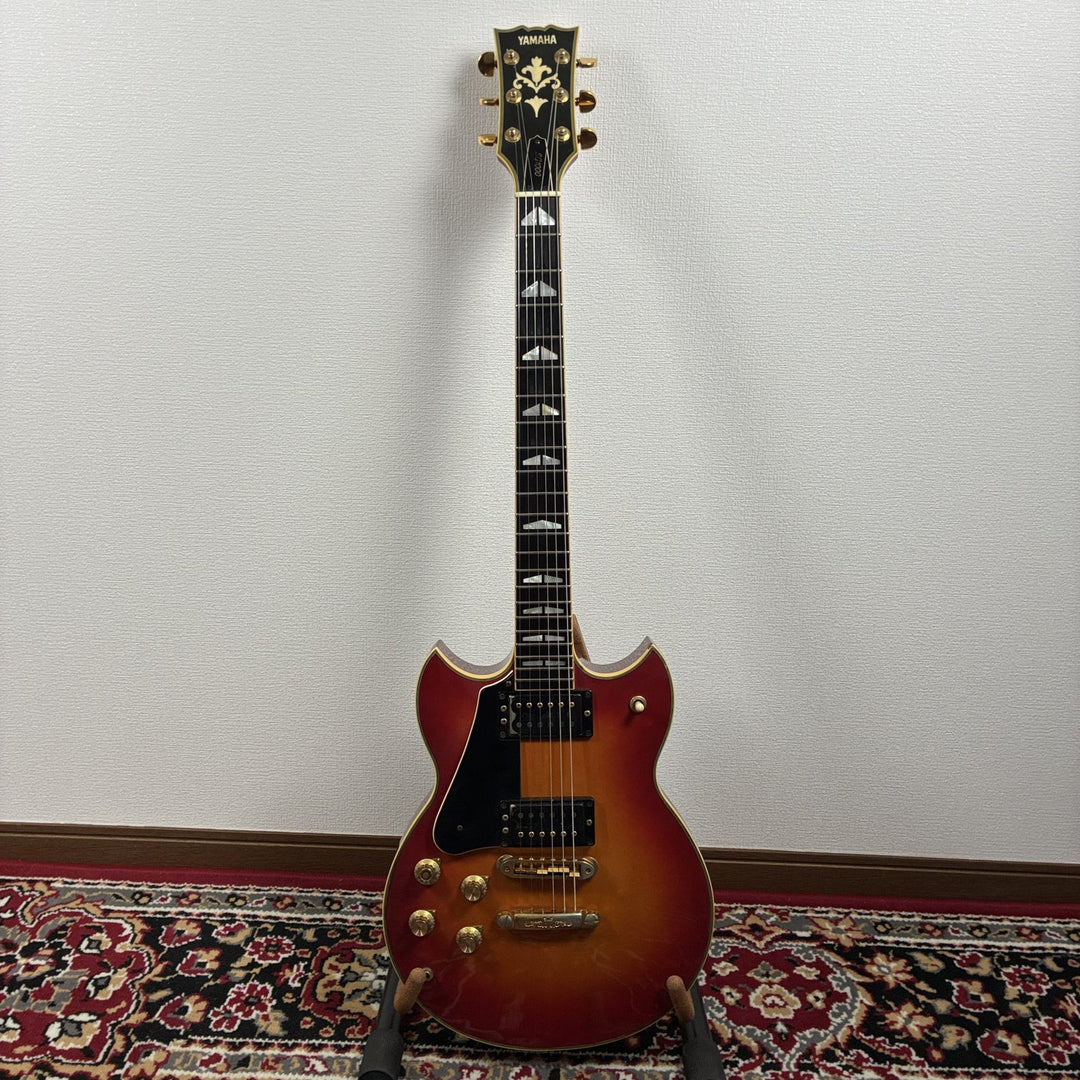 1977-1981 Yamaha SG-1000 Lefty Left-Handed Cherry Sunburst MIJ Vintage w/ Case