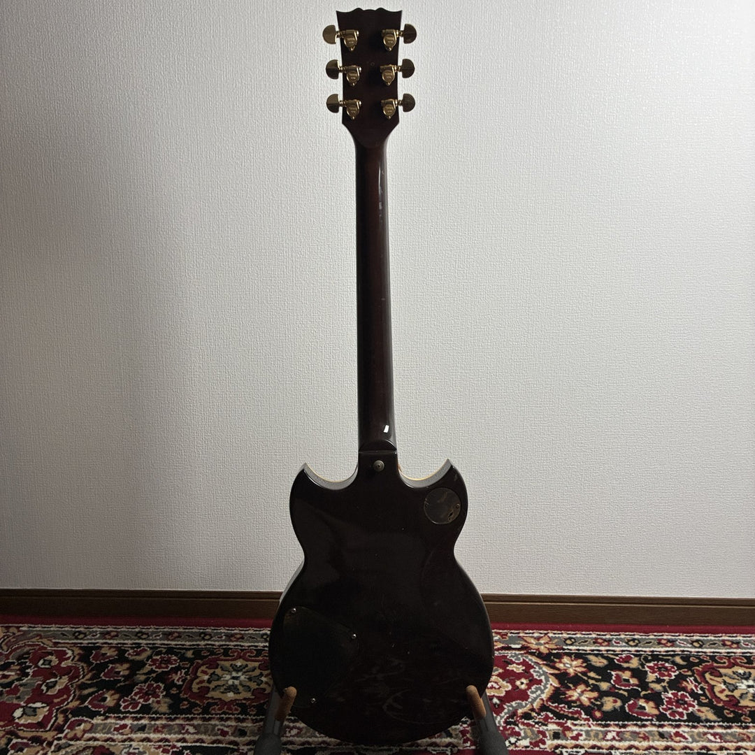 1980 Yamaha SG1000 Brown Sunburst MIJ Bi-Sound Ebony Gold HW Japan w/Hard Case