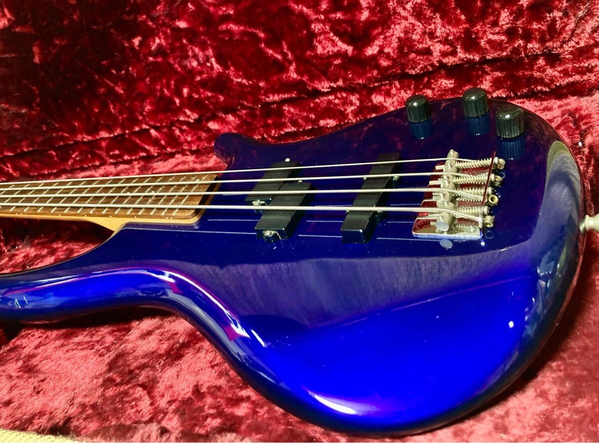 Ibanez SR400 Blue 1994  Made in Japan Electric Bass Guitar Used