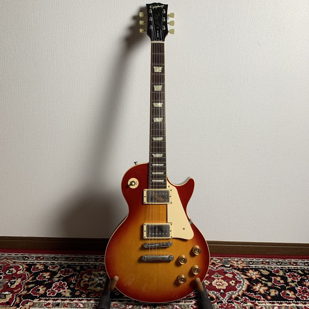 1999 Epiphone Japan LPS-80 Les Paul Standard Cherry Sunburst MIJ Fujigen w/HSC