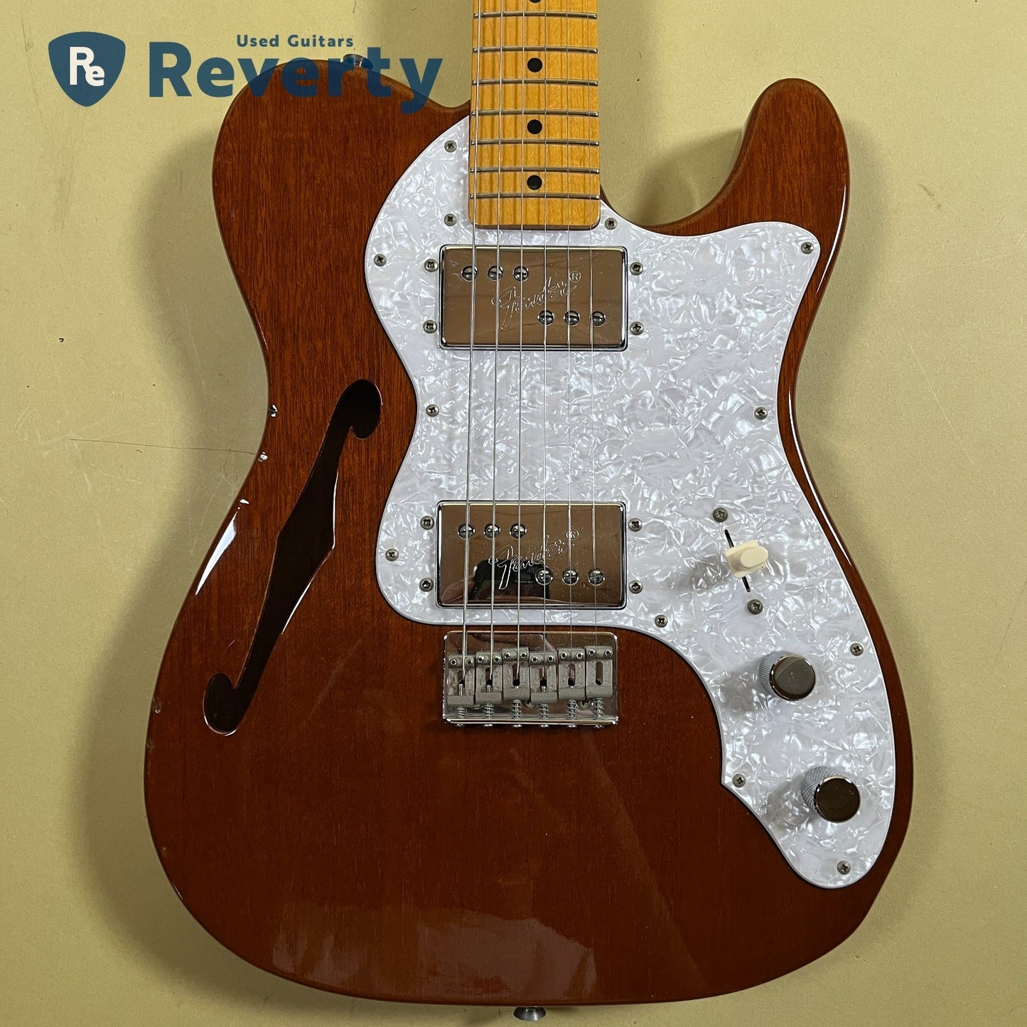 Fender TN-70/MAHO Thinline Telecaster '70 Reissue Made in Japan Mahogany 2000