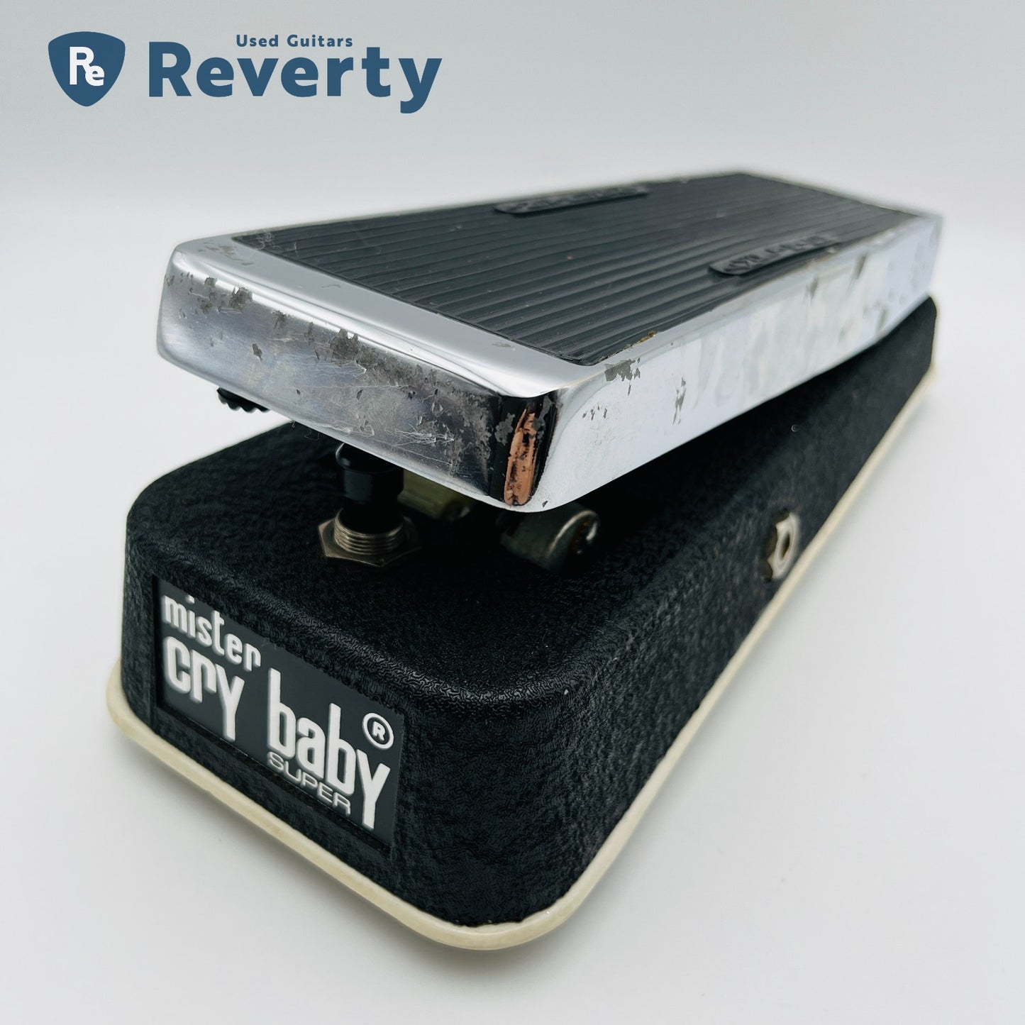 Jen Mister Cry Baby Super 250.426 - Silver/Black 1970s Vintage Wah Guitar Pedal
