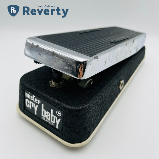 Jen Mister Cry Baby Super 250.426 - Silver/Black 1970s Vintage Wah Guitar Pedal