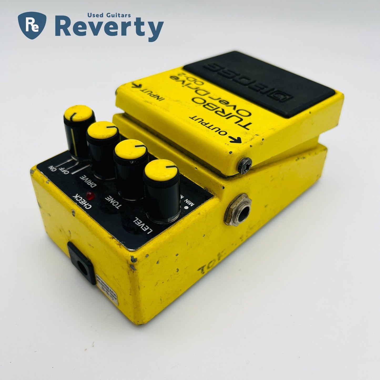 Boss OD-2 Turbo OverDrive Guitar Effect Pedal Made in Japan 1980s Used