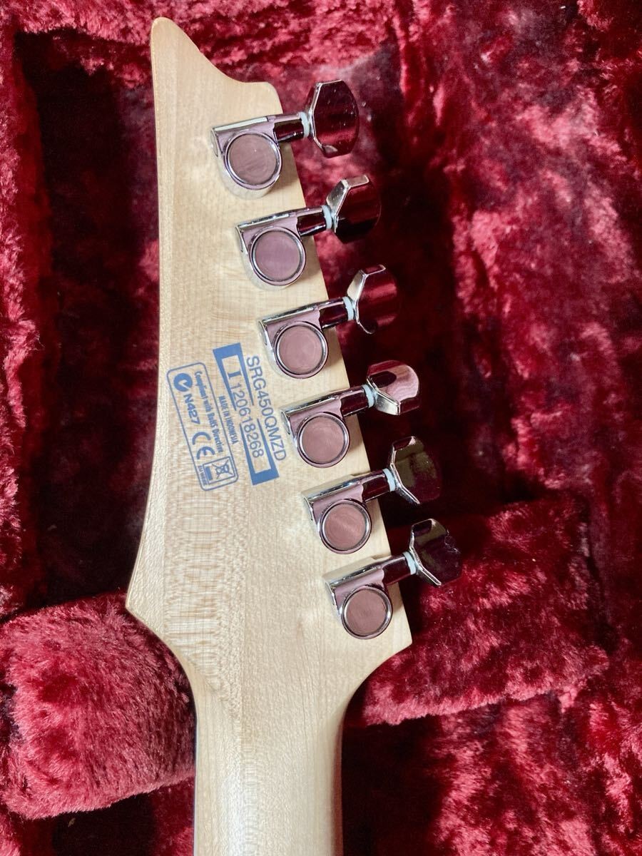 Ibanez SRG-450QMZD Light Coral Limited Edition 2012 Electric Guitar Used