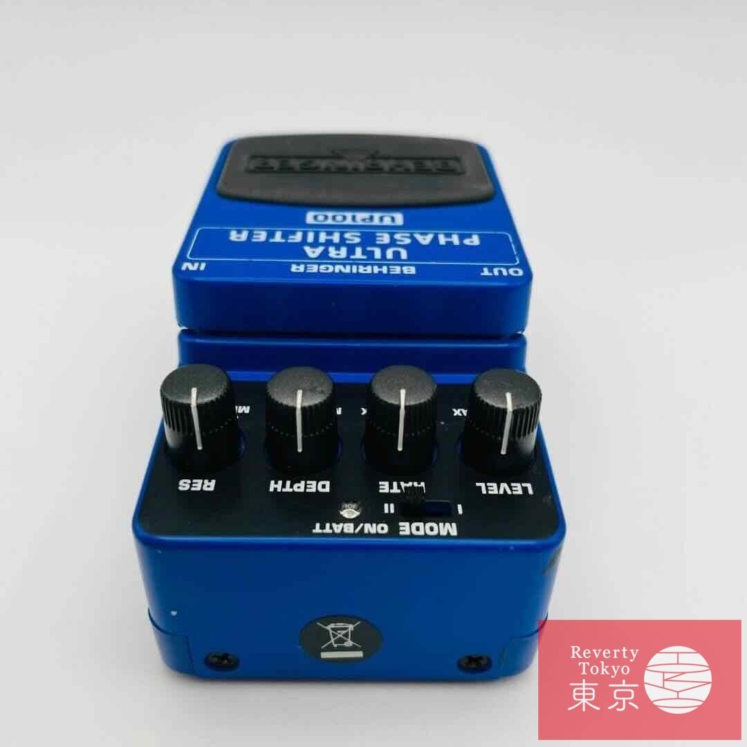 BEHRINGER UP100 ULTRA PHASE SHIFTER Guitar Effect Pedal Used Tested working