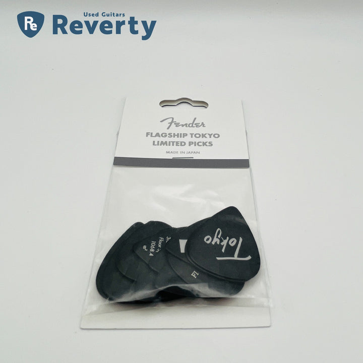 Fender Flagship Tokyo Limited Guitar Picks Black White 12 pcs set Made in Japan