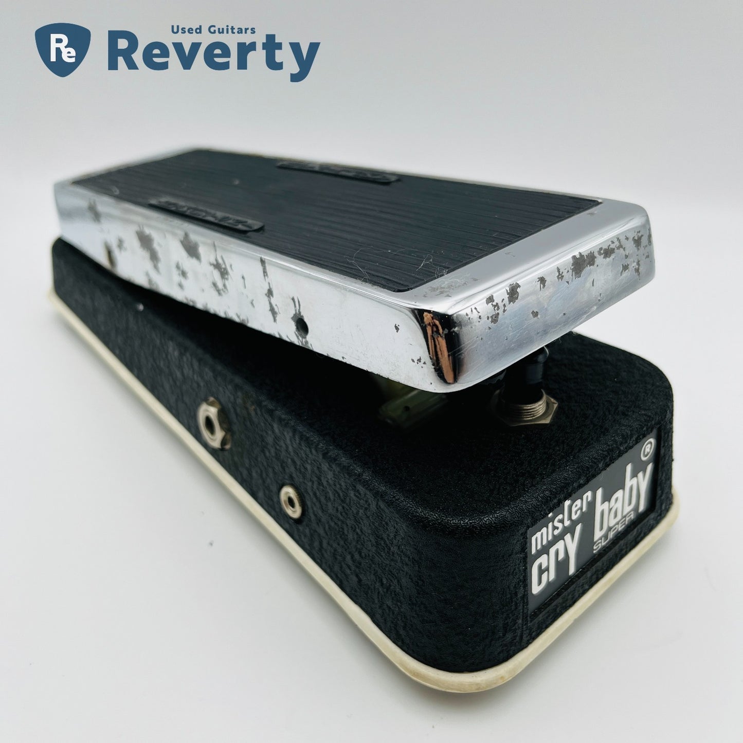 Jen Mister Cry Baby Super 250.426 - Silver/Black 1970s Vintage Wah Guitar Pedal