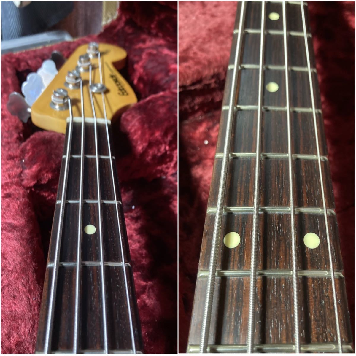 Edwards E-JB-87R LT Jazz Bass Lacquer Taste Series 2005 Electric Bass Guitar