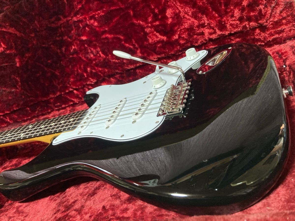 CoolZ ZST-1R Black Stratocaster Model Electric Guitar 2014 Made in Japan Fujigen