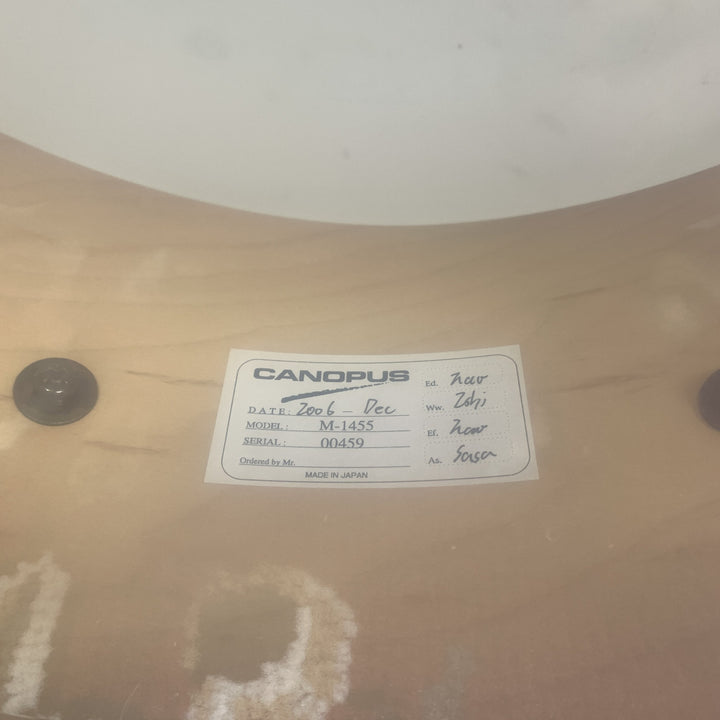 Canopus The Maple M-1455 14x5.5 Maple Snare Drum 2006 MIJ