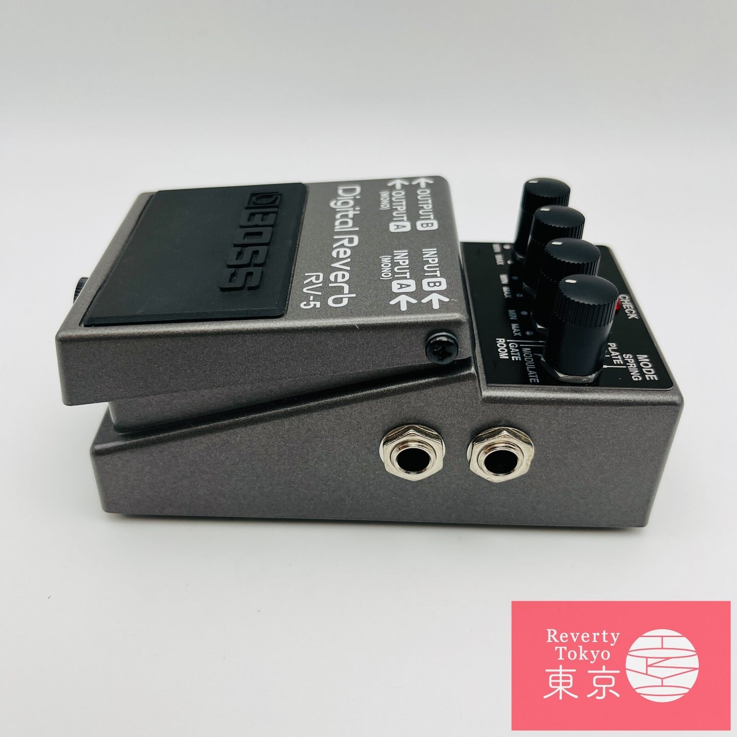 Boss RV-5 Digital Reverb Guitar Effect Pedal Made in Taiwan Used