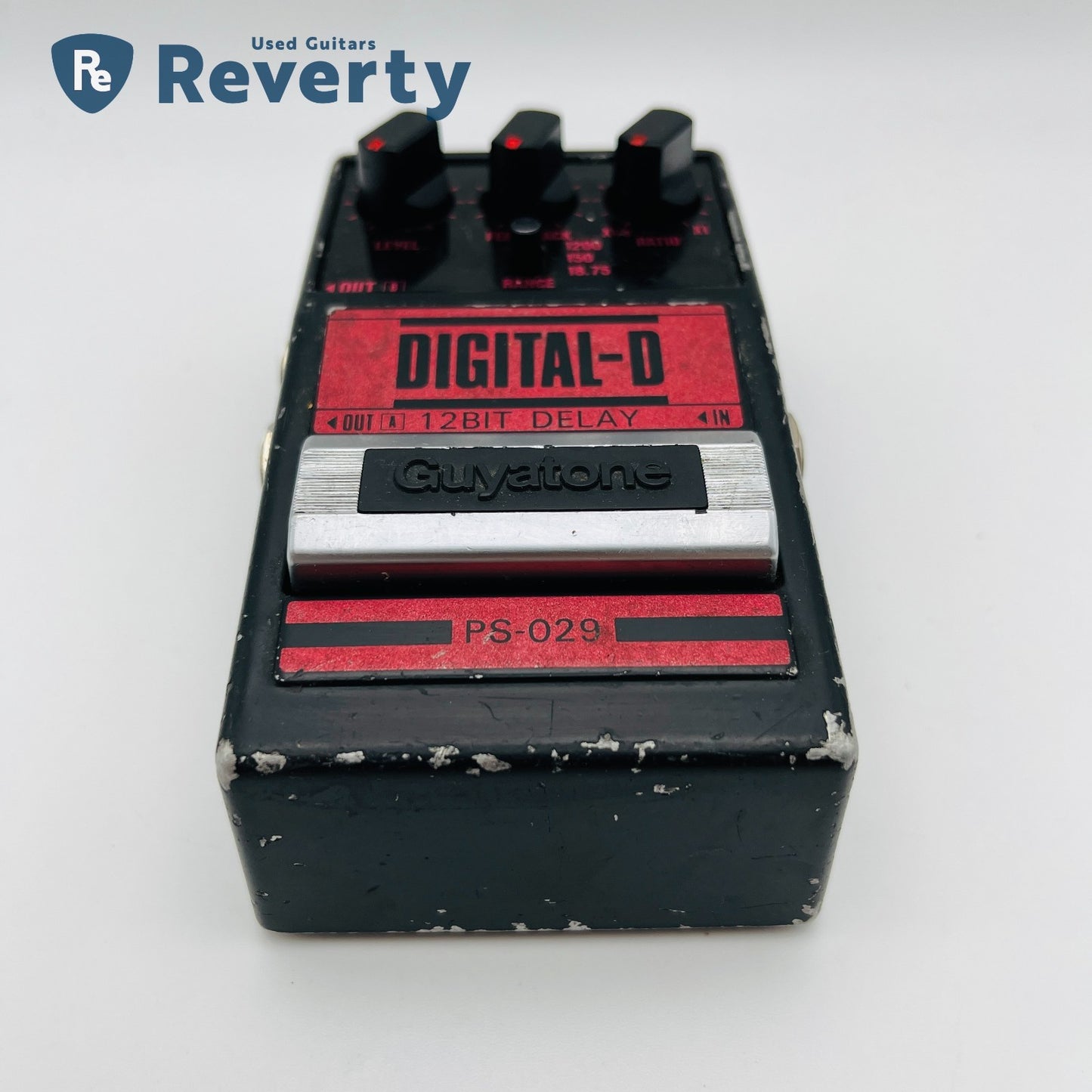 Guyatone 12bit Delay Digital-D PS-029 Guitar Effect Pedal Made in Japan Used