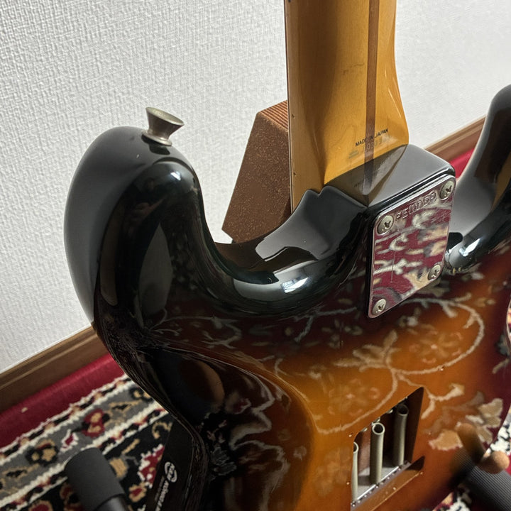 1991 Fender Japan ST-57L Lefty Left-Handed Stratocaster Sunburst MIJ Fujigen